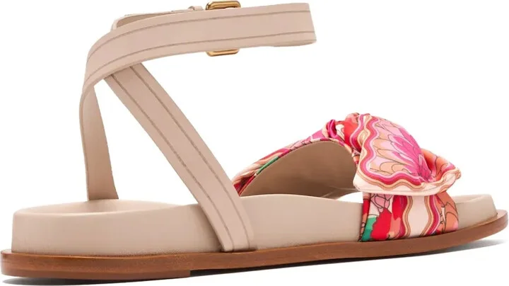Ankle-Strap Bow Flat Sandals - Image 4