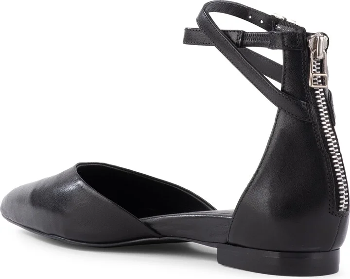 Ankle Strap d'Orsay Pointed Toe Flat - Image 2