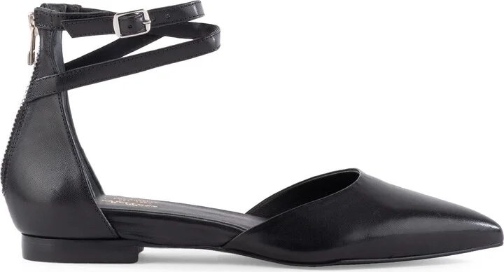 Ankle Strap d'Orsay Pointed Toe Flat - Image 3