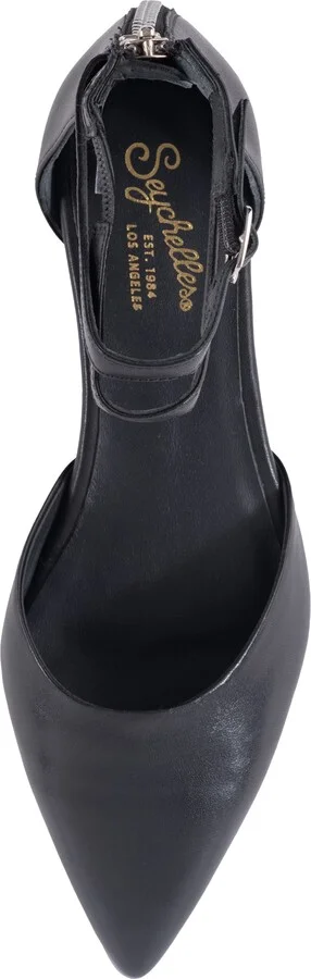 Ankle Strap d'Orsay Pointed Toe Flat - Image 4