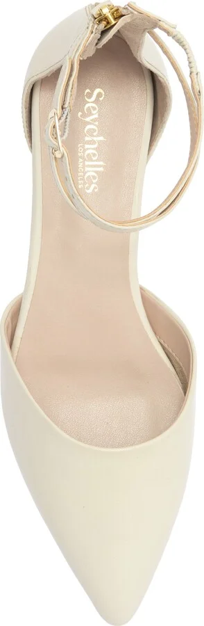 Ankle Strap d'Orsay Pointed Toe Flat - Image 9