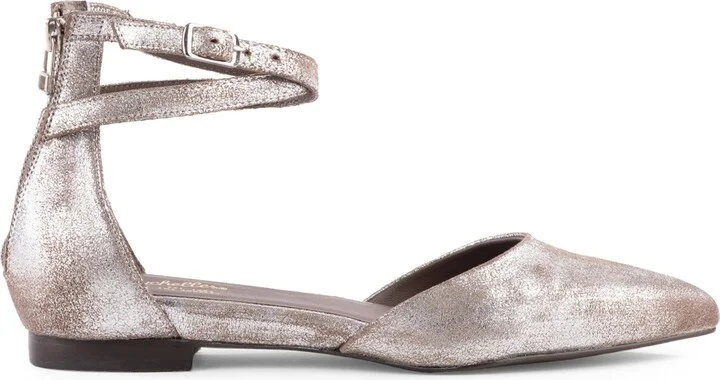 Ankle Strap d'Orsay Pointed Toe Flat - Image 3
