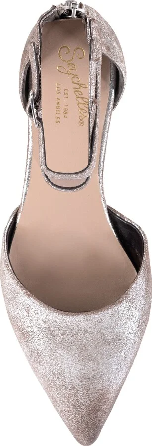 Ankle Strap d'Orsay Pointed Toe Flat - Image 4