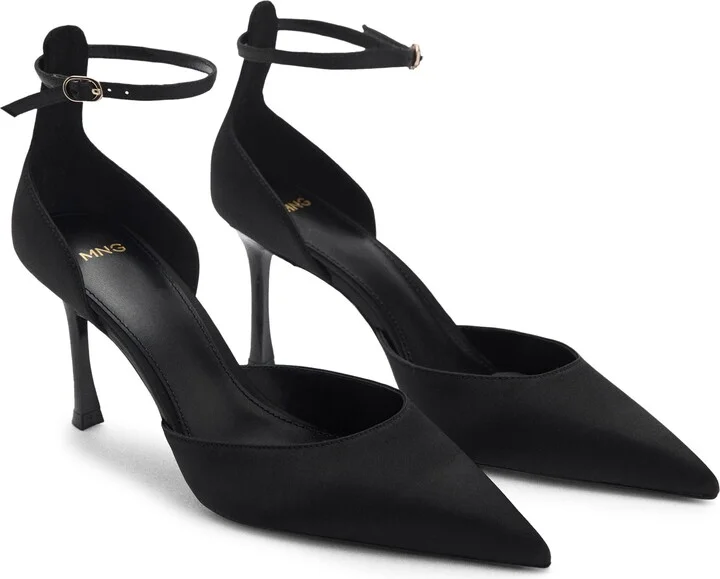 Ankle Strap d'Orsay Pointed Toe Pump