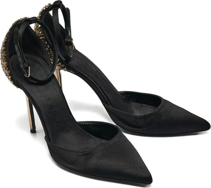 Ankle-Strap Embellishment Pumps - Image 3