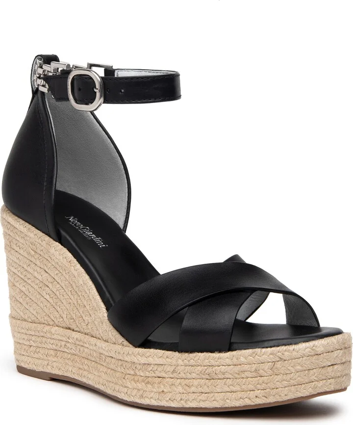 Ankle Strap Espadrille Wedge Sandal