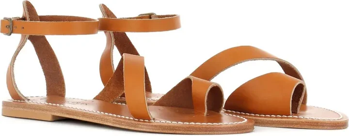 Ankle-Strap Flat Sandals - Image 2