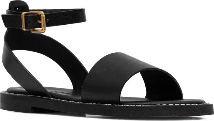 Ankle-Strap Flat Sandals - Image 2