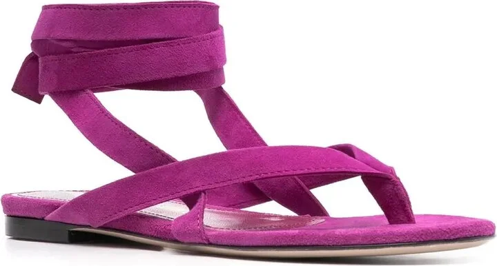 Ankle-Strap Flat Sandals - Image 2