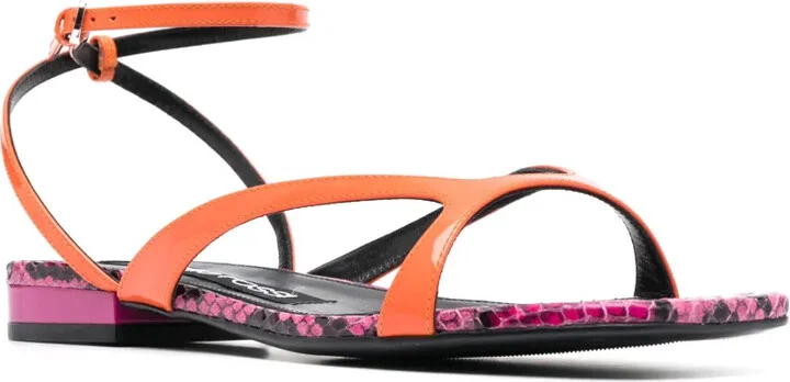 Ankle-Strap Flat Sandals - Image 2