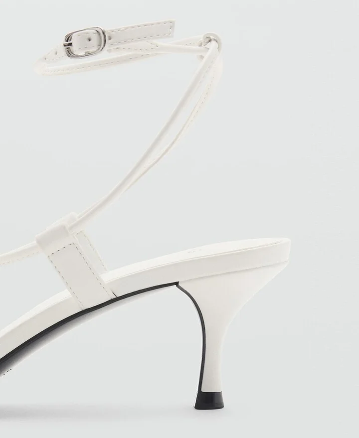 Ankle Strap Kitten Heel Sandal - Image 5
