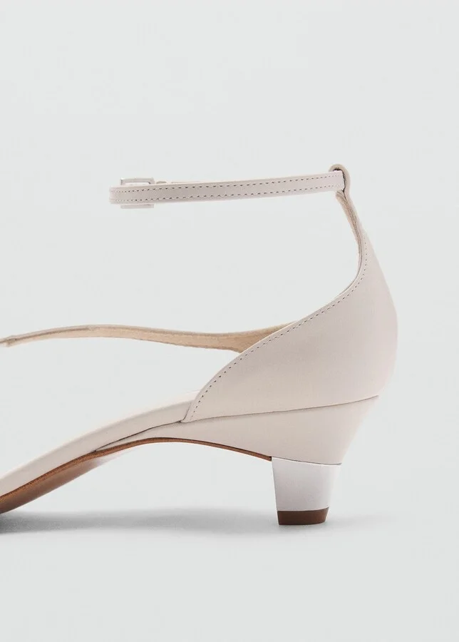 Ankle Strap Kitten Heel Sandal - Image 7