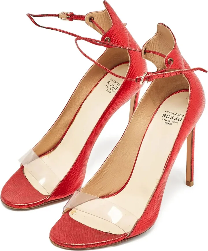 Ankle-Strap Leather Pumps - Image 2