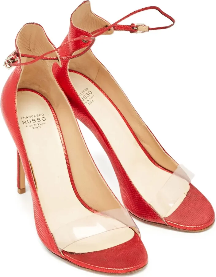 Ankle-Strap Leather Pumps - Image 3