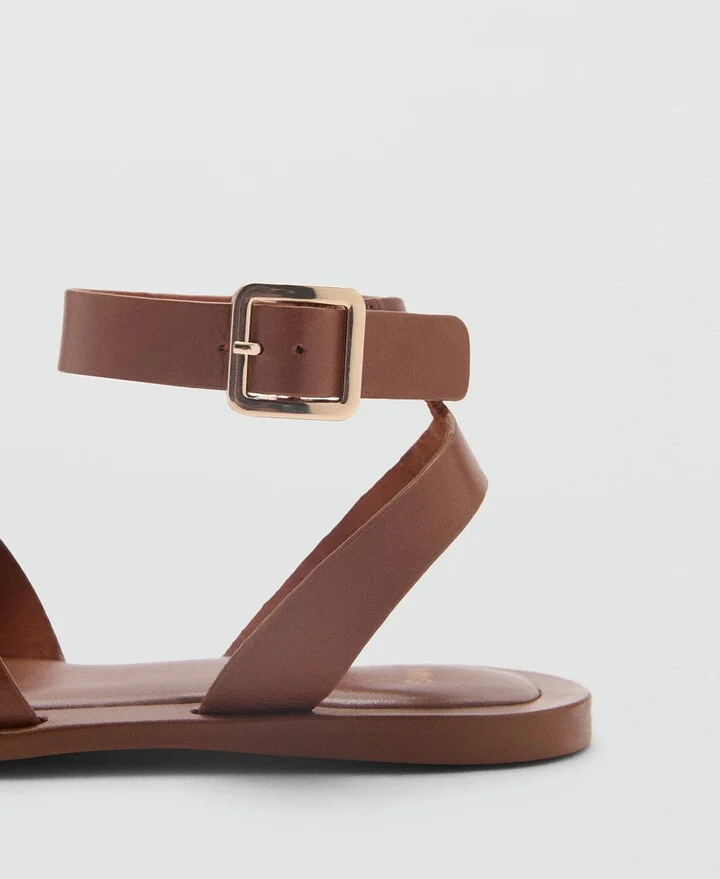 Ankle Strap Leather Sandal - Image 8