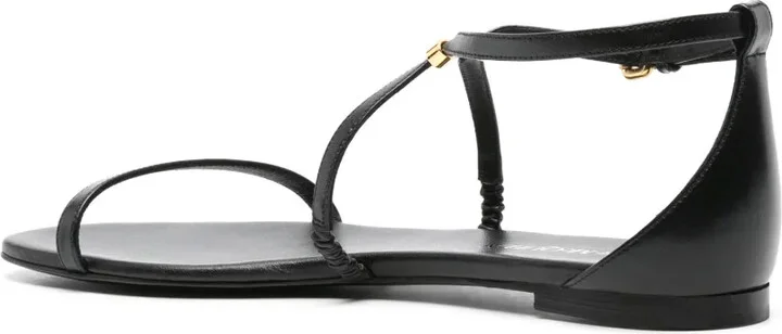 Ankle-Strap Leather Sandals - Image 3