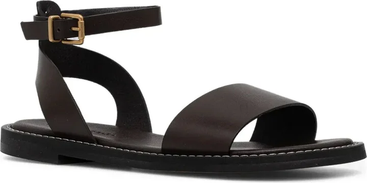 Ankle-Strap Leather Sandals - Image 2