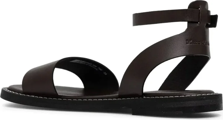 Ankle-Strap Leather Sandals - Image 3