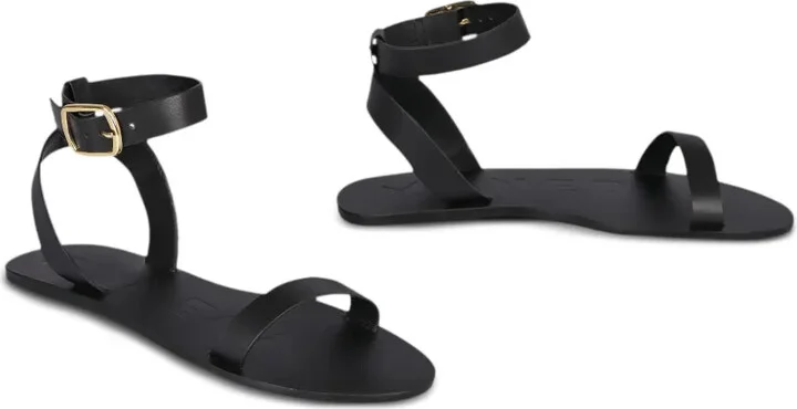 Ankle-Strap Leather Sandals - Image 2