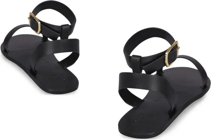 Ankle-Strap Leather Sandals - Image 3