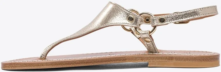 Ankle-Strap Leather Sandals - Image 2