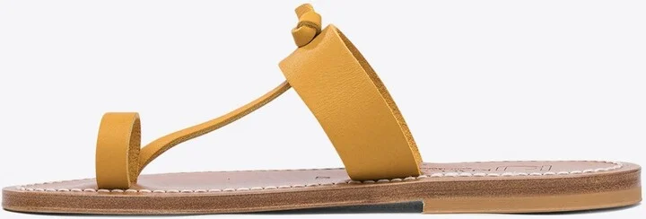 Ankle-Strap Leather Sandals - Image 2