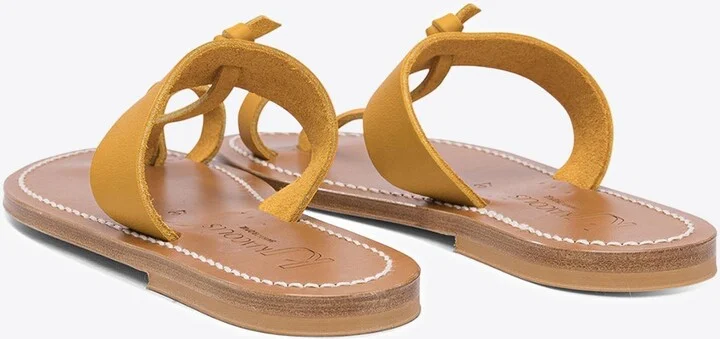 Ankle-Strap Leather Sandals - Image 3