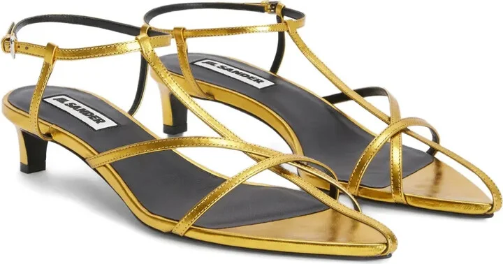 Ankle-Strap Leather Sandals - Image 2