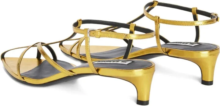 Ankle-Strap Leather Sandals - Image 3
