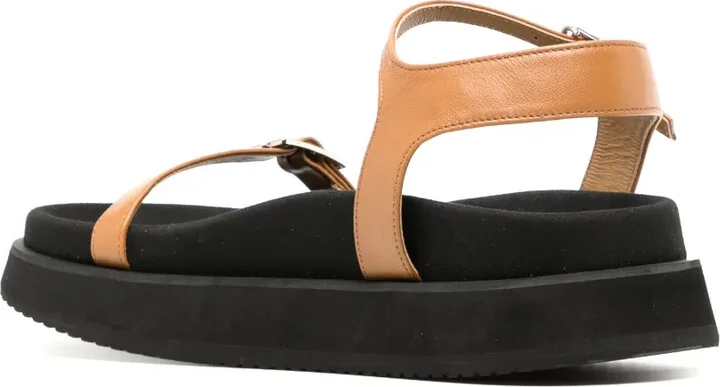 Ankle-Strap Leather Sandals - Image 3