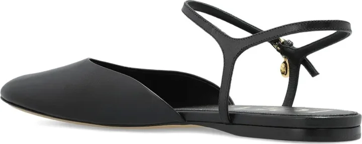 Ankle-Strap Leather Trainers - Image 4