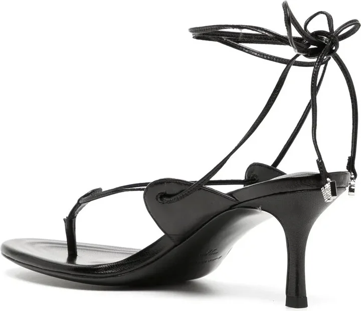 Ankle-Strap Low-Heel Sandals - Image 3