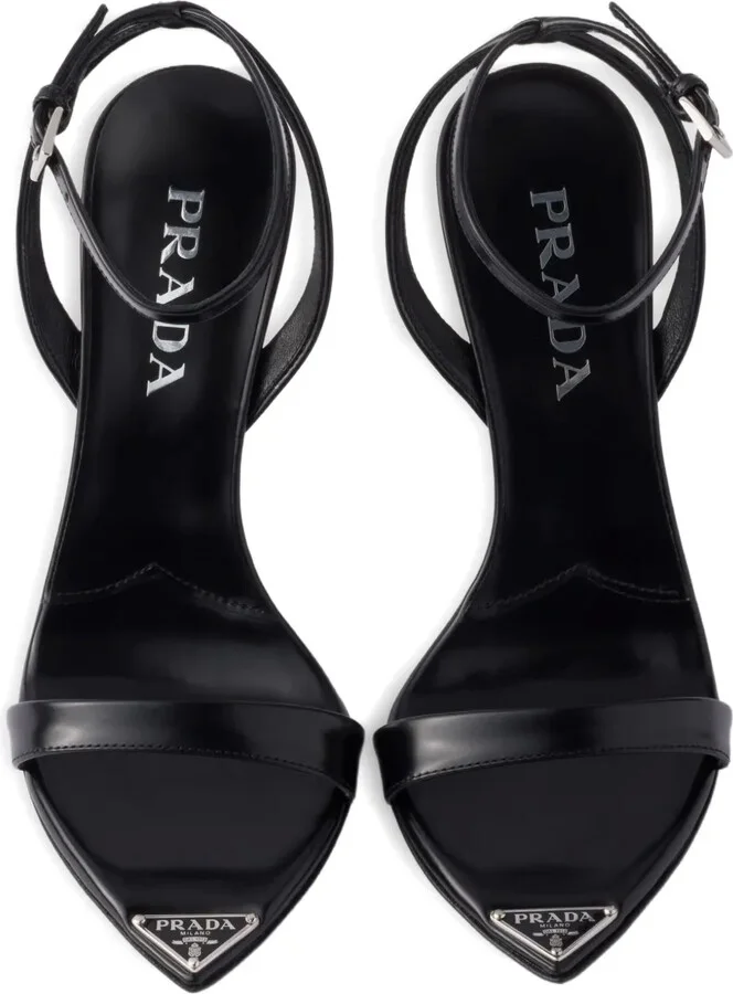 Ankle-Strap Metal-Buckle Sandals - Image 3