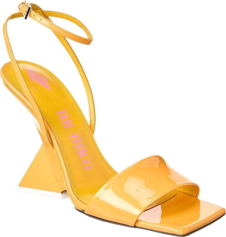 Ankle Strap Patent Sandal