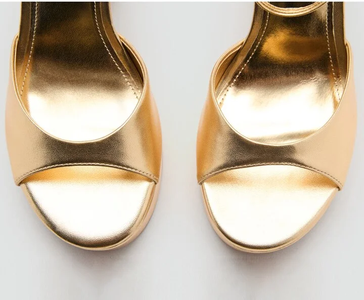 Ankle Strap Platform Sandal - Image 4