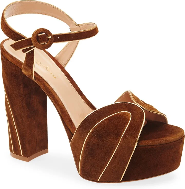 Ankle Strap Platform Sandal
