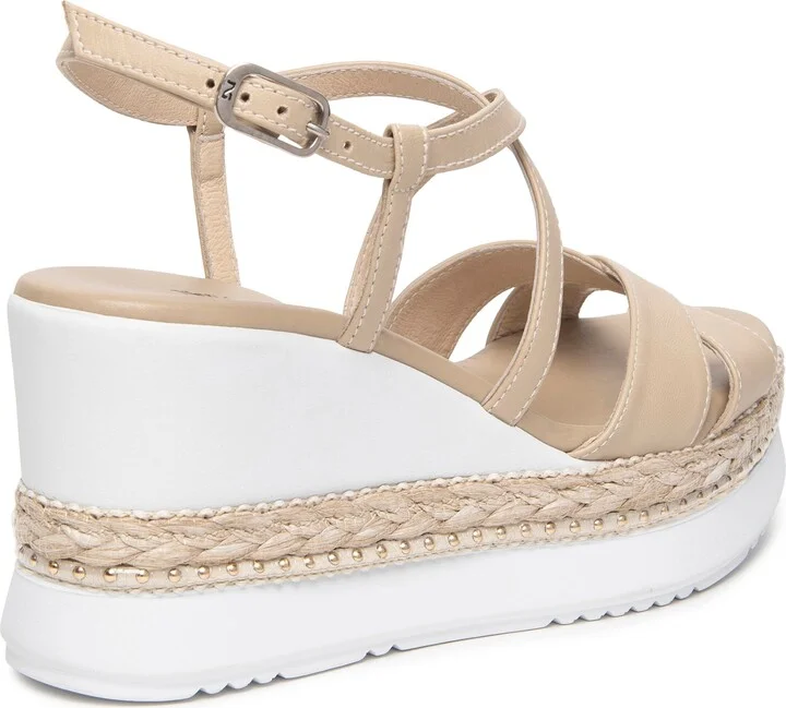 Ankle Strap Platform Wedge Sandal - Image 7