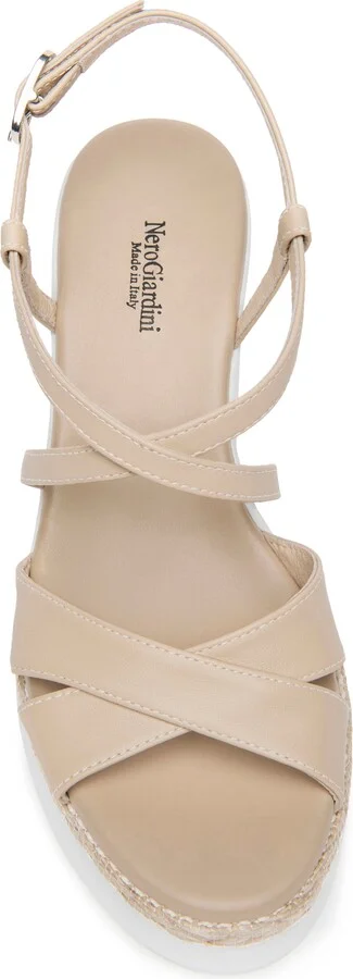 Ankle Strap Platform Wedge Sandal - Image 9
