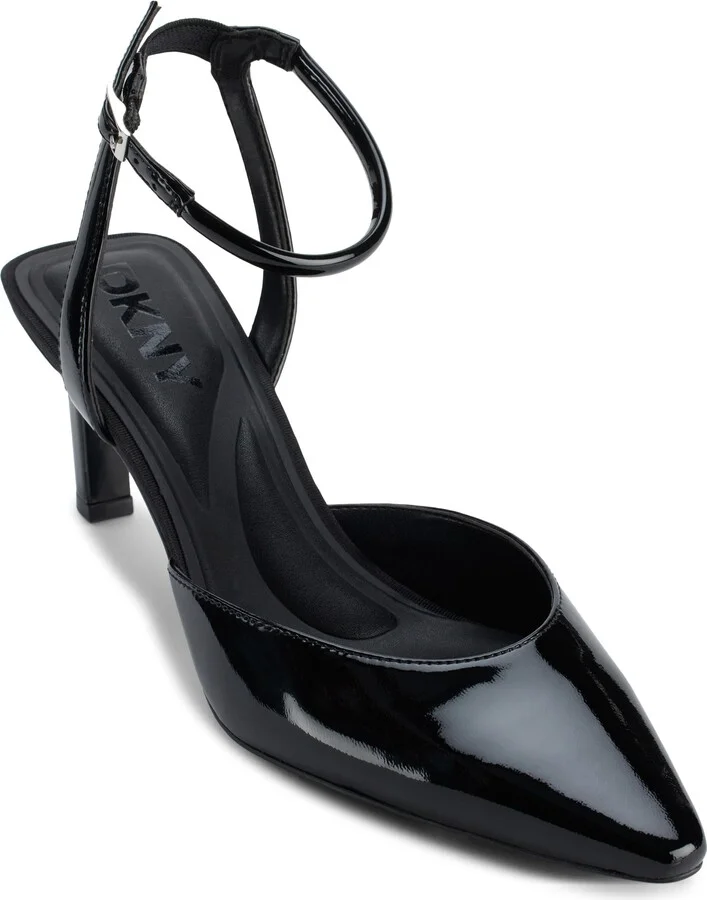 Ankle Strap Pointed Toe Pump