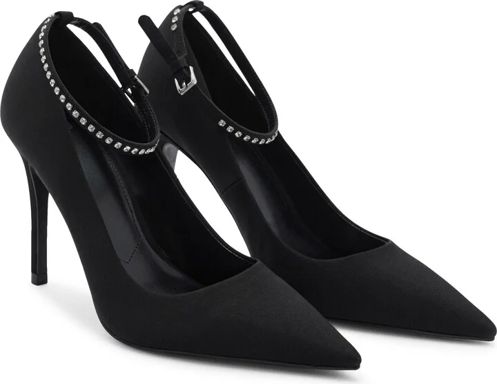 Ankle Strap Pointed Toe Pump