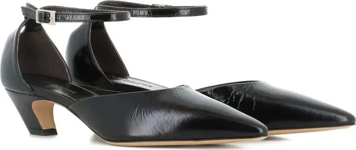 Ankle-Strap Pointed-Toe Pumps - Image 2