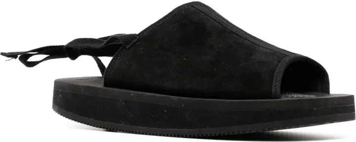 Ankle-Strap Suede Sandals - Image 2