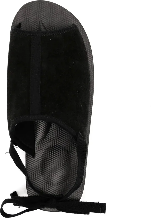 Ankle-Strap Suede Sandals - Image 4