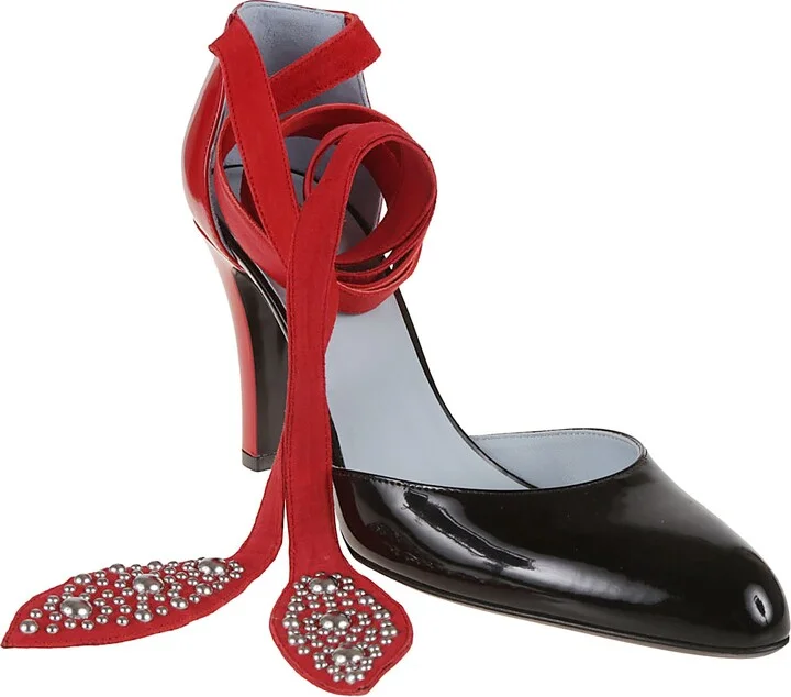 Ankle Strap Vg Foliefoliage T. 85 Palladium Round - Image 2