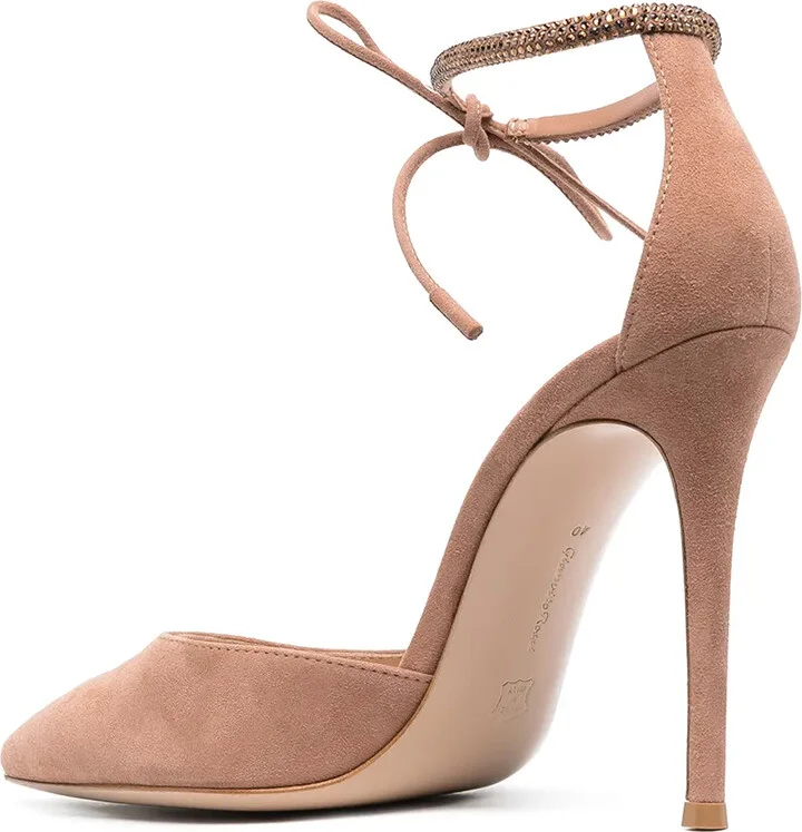 Ankle-Tie Pointed Pumps - Image 3