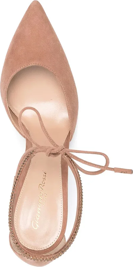 Ankle-Tie Pointed Pumps - Image 4