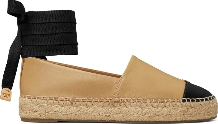 Ankle Wrap Cap Toe Platform Espadrille - Image 3