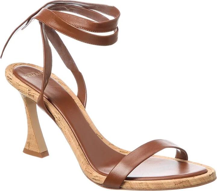 Ankle Wrap Leather Sandal