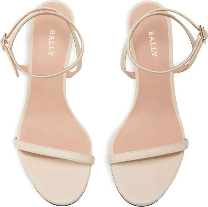 Ankle-Wrap Leather Sandals - Image 3