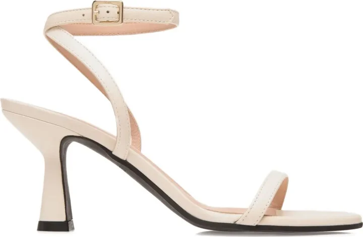 Ankle-Wrap Leather Sandals